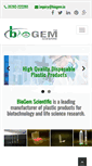 Mobile Screenshot of biogem.in