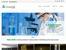 Tablet Screenshot of biogem.in