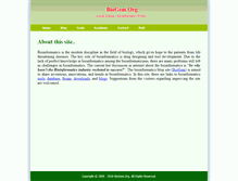 Tablet Screenshot of biogem.org